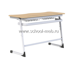 parta-uchenicheskaya-dvuhmestnaya-mega-smart-s-polkoy-reshetkoy