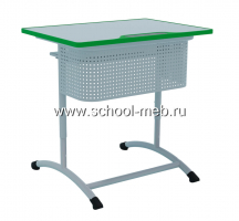 parta-ekstra-plast-odnomestnaya-s-perforirovannym-ekranom-i-polochkoy2