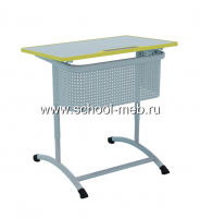 parta-ekstra-plast-odnomestnaya-s-perforirovannym-ekranom-i-uglom-naklona1