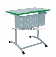 parta-ekstra-plast-odnomestnaya-s-perforirovannym-ekranom-i-uglom-naklona2