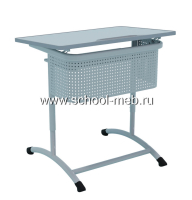 parta-ekstra-plast-perfo-odnomestnaya-s-perforirovannym-ekranom-uglom-naklona-i-polochkoy