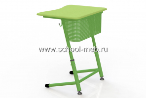 parta-uchenicheskaya-odnomestnaya-premera-s-perforatsiey-dlya-kabineta-agroklass1