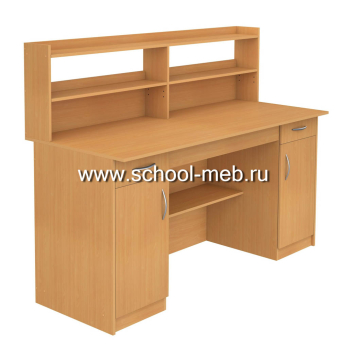 laboratornyy-stol-s-polkoy-dlya-reaktivov-2-tumbovyy