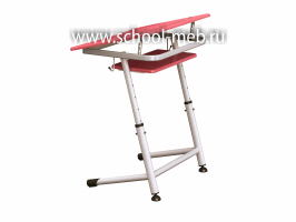 premera-1r-krasnaya-odnomestnaya-parta-s-polochkoy-i-uglom-naklona