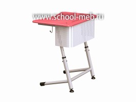 premera-1r-perfo-krasnaya-odnomestnaya-parta-s-perforatsiey