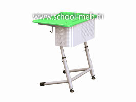 premera-1r-perfo-sinyaya-odnomestnaya-parta-s-perforatsiey