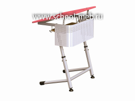 premera-1r-perfo-krasnaya-odnomestnaya-parta-s-polkoy-i-naklonom