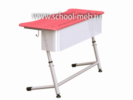 premera-2r-perfo-krasnaya-dvuhmestnaya-parta-s-perforirovannym-ekranom