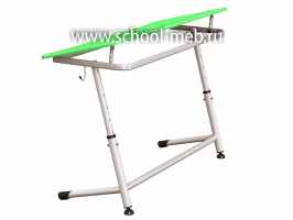 premera-2r-zelyonaya-dvuhmestnaya-parta-s-uglom-naklona-stoleshnitsy