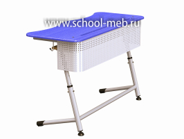 premera-2r-perfo-sinyaya-dvuhmestnaya-parta-s-perforatsiey-i-polochkoy