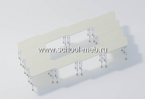 Стол ученический трансформер "Мозайка" Лайн