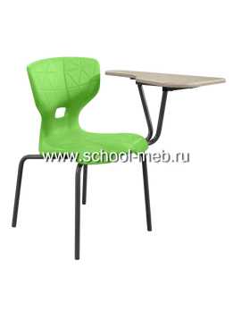 stul-uchenicheskiy-delta-r-plastik-s-pyupitrom-zelyonyy