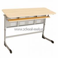 parta-na-ploskoovalnoy-trube-dvuhmestnaya-s-naklonom-i-polkoy-mega-smart-perfo2