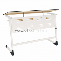 parta-na-ploskoovalnoy-trube-dvuhmestnaya-s-naklonom-i-polkoy-mega-smart-perfo